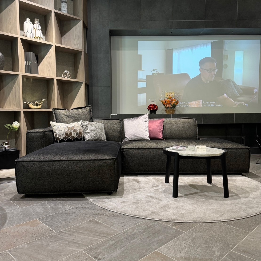 songdream】OLIVIA （オリビア）ソファ【向左シェーズロングカウチ