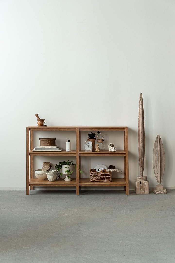 アートオブジェ　form　F9-211WH　幅15×高さ70cm　パイン古材
