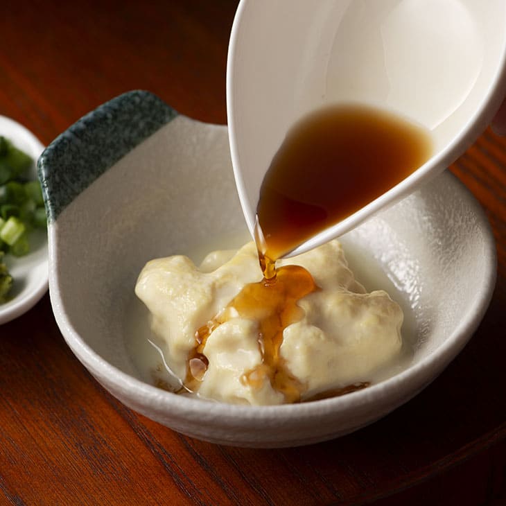 嬉野温泉湯どうふセット 4丁セット（ポン酢／ごまだれ）