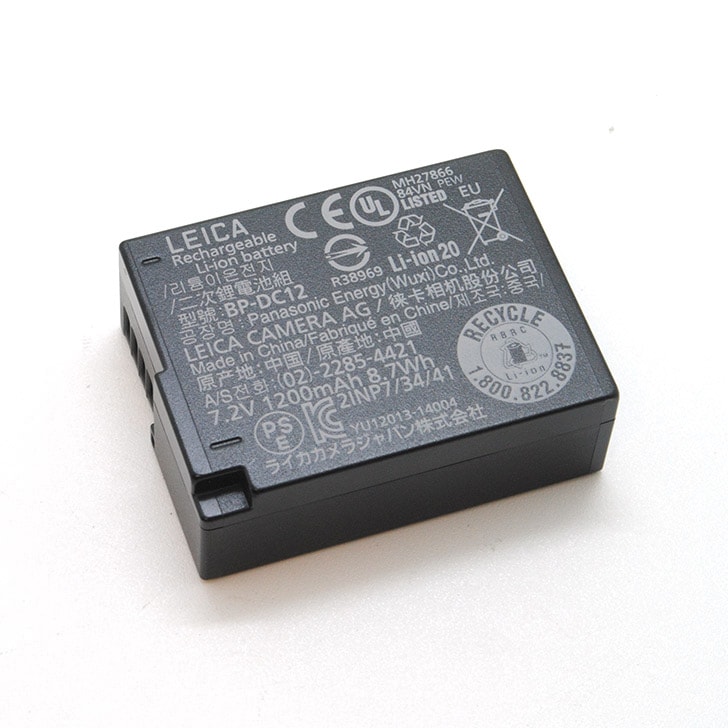 �Хåƥ꡼(BP-DC 12) [ Q/CL/V-LUX�� ]��LEICA(�饤��)��(19500)�ڤ�����ʡ�