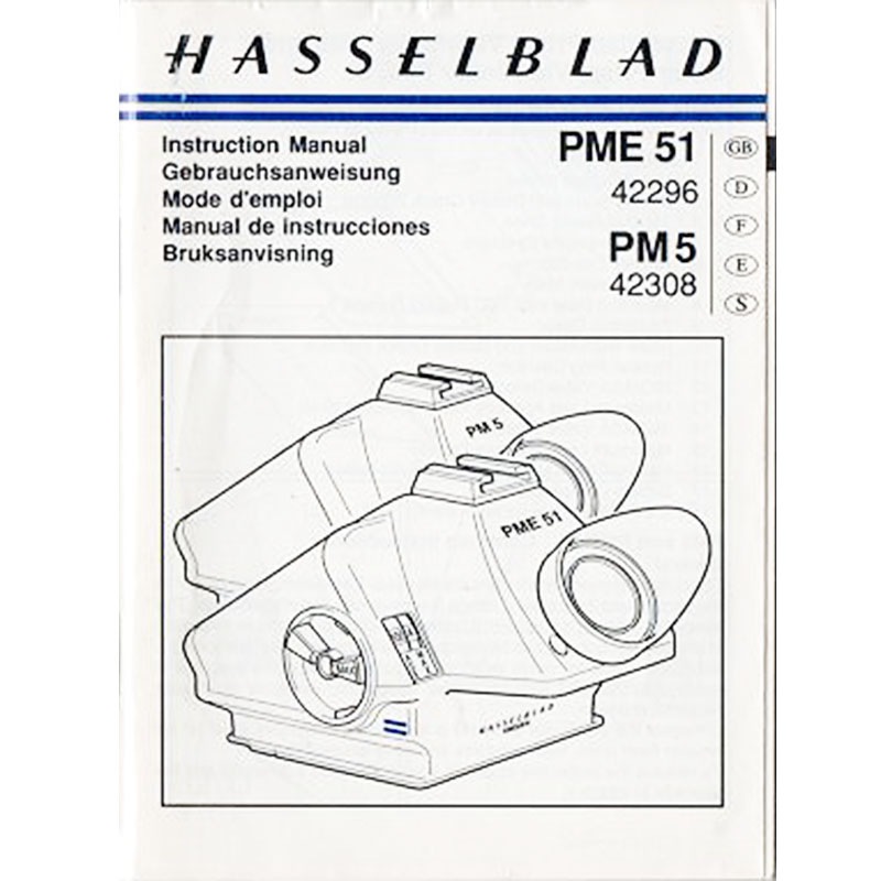 HASSELBLAD(�ϥå���) PME51/PM5 �谷������(�Ѹ�/�ɥ��ĸ�/�ե�󥹸�/���ڥ����/���������ǥ��) (TO-0324) �ڥ쥿���ѥå��饤��ȯ������/����������ô��