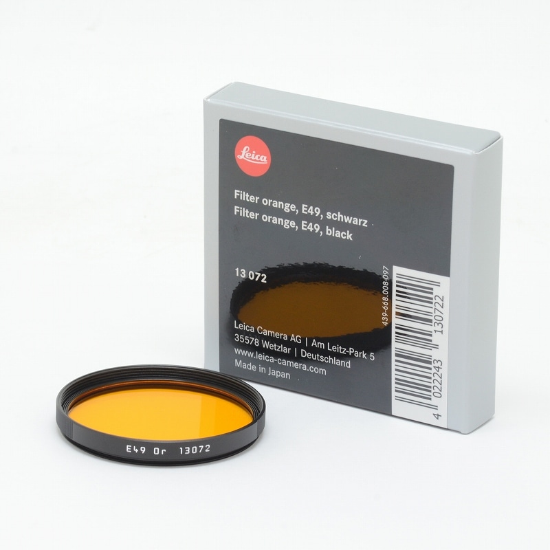 フィルター E49 オレンジ LEICA(ライカ) (13072) | 【新品】LEICA