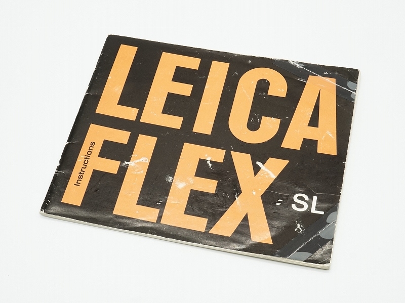 ライカ LEICAFLEX SL 1969年 オリジナル 使用説明書 英語版