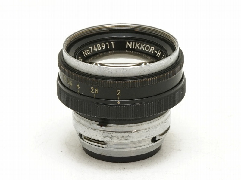 Nikon(ニコン) NIKKOR-H 50mm F2 ブラック (Sマウント) (NJ-6356