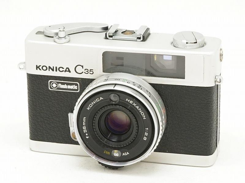 昭和レトロ 激渋 コニカ KONIKA C35 EF フィルムカメラ
