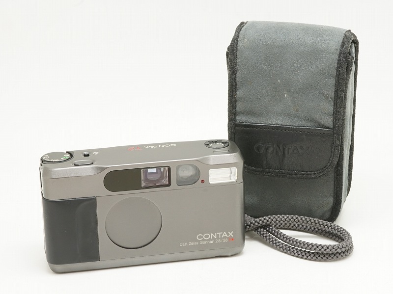 良品】contax T2 データバック付 CONTAX T2 別にデータバック付き美品