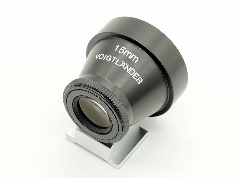 フォクトレンダー　外付けファインダー　 15mm Voigtlander(フォクトレンダー) 15mmファインダー ブラック (0NAC-3938