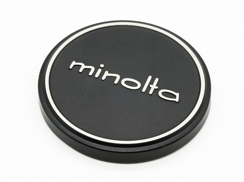 MINOLTA(ミノルタ) 旧ロゴ カブセ式メタルキャップ 内径54mm