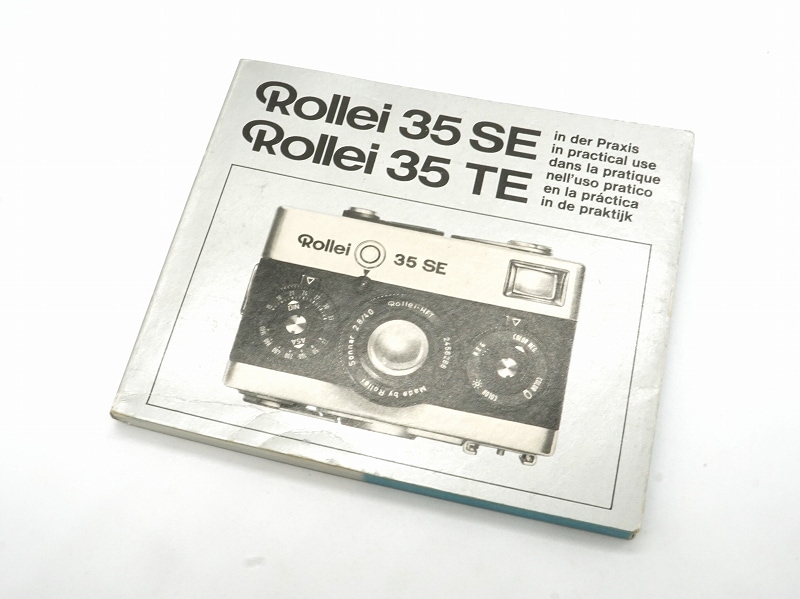 Rollei(ローライ) Rollei35SE、35TE 取扱説明書 (ドイツ語/英語