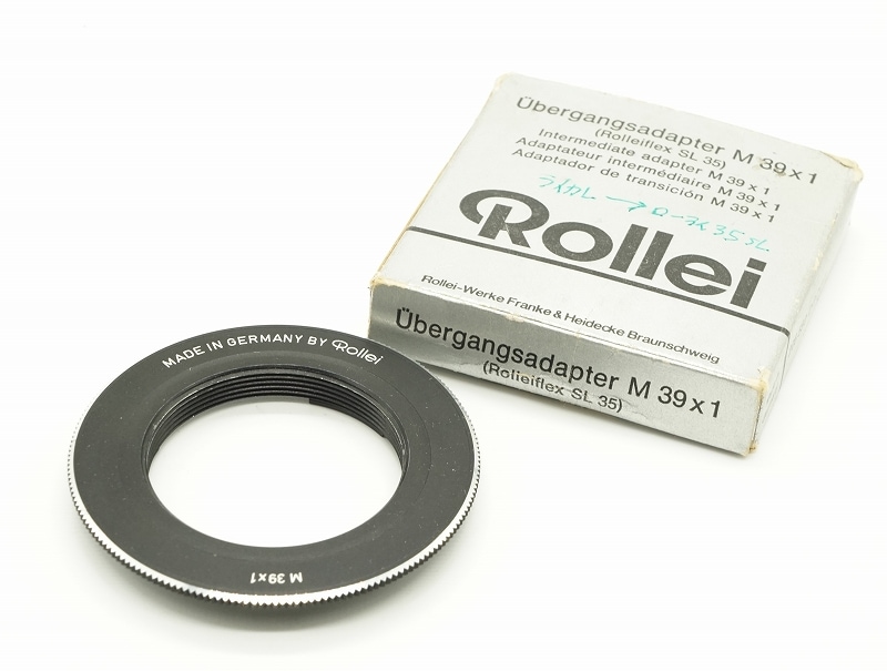 ローライフラッシュアダプター rollei SCA356 G-1395 Rollei(ローライ) SL35用アダプターリング(M39) (0NAC-4089) | 【中古