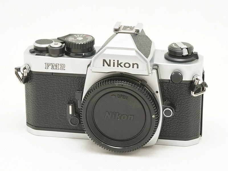 Nikon - 超美品 ニコン NEW FM2 シルバー フィルム モルト新品交換済 B711 Nikon - 超美品 ニコン NEW FM2 シルバー フィルム モルト新品