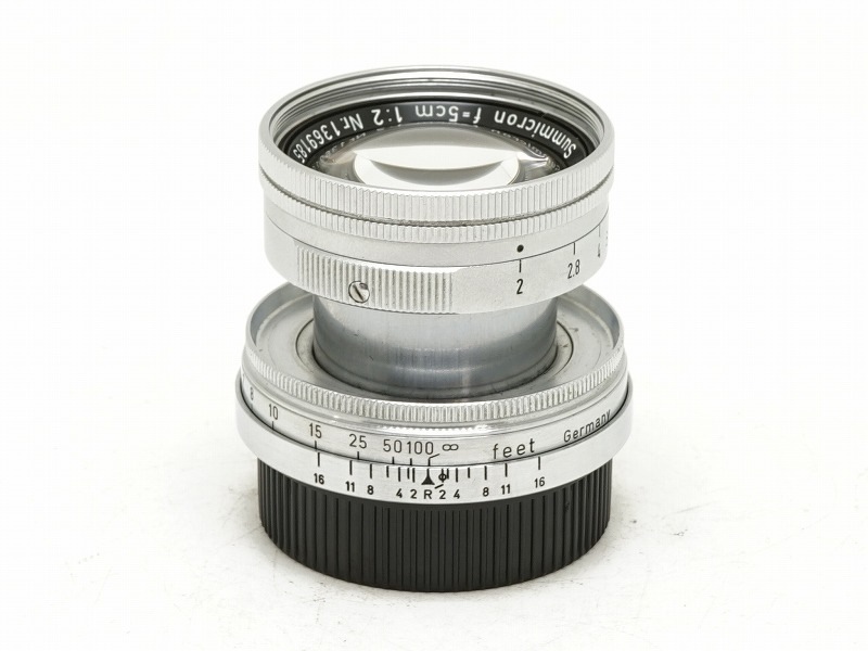 Leica(ライカ) Summicron-L 50mm F2 (沈胴) 136万台 (NL-4842