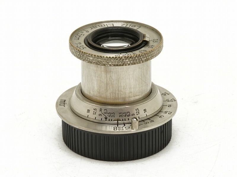 1934年製 ライカLeitz Elmar エルマー 50mm F3.5ドイツ軍 ライカ Leitz Elmar 5cm f3.5 ライツ エルマー 50mm Lマウント