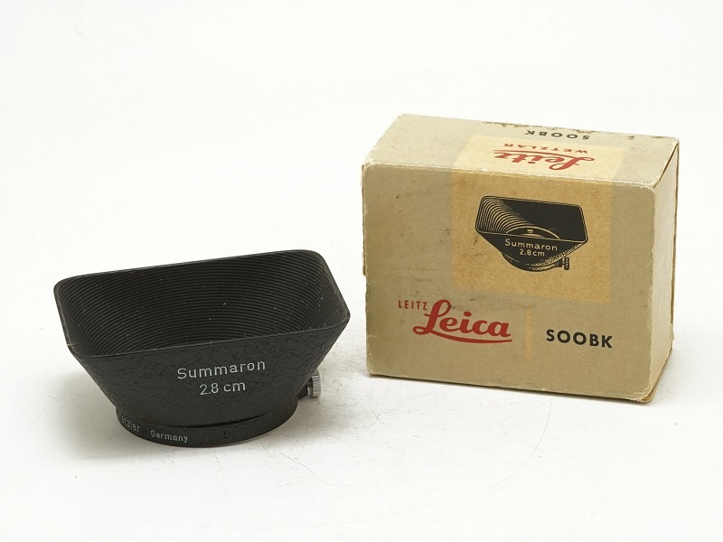 LEICA - 美品 Leica SOOBK 赤ズマロンフード Leica】金曜フードショー☆第33回 SOOBK 赤ズマロン28mmF5.6用