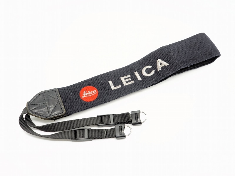 LEICA(ライカ) ワイドストラップ(文字・ロゴ刺繍) (0NAC-4523