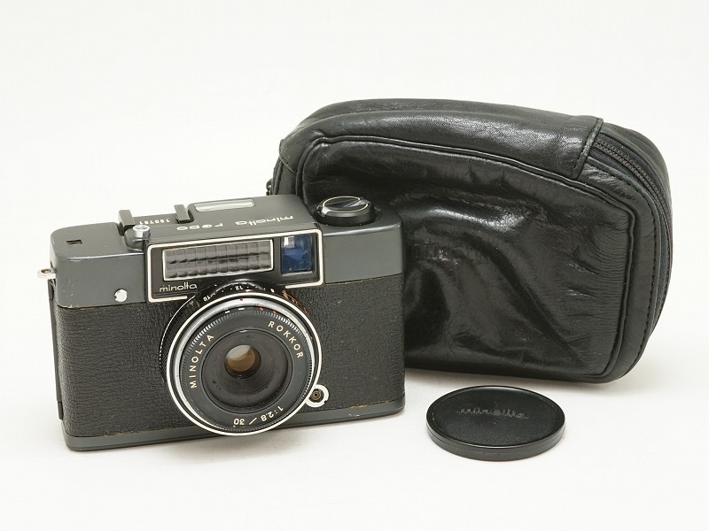 美品minolta repo ミノルタ レポ ブラック ハーフサイズカメラ