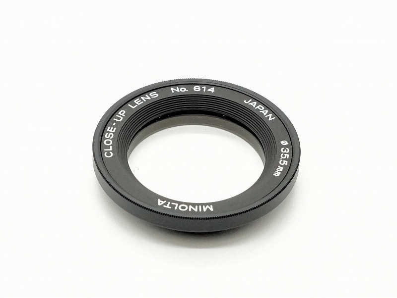MINOLTA(ミノルタ) SPOTMETER F用 CLOSE-UP LENS No.614 35.5mm (0NAC