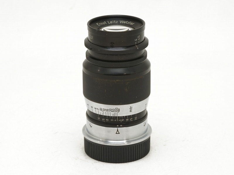 【中古】(ライカ) Leica ELMAR R180/4 3-CAM Leica(ライカ) Elmar-L 90mm F4 ブラック 35万台 (NL-5163) | 【中古