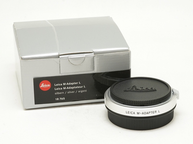 Leica(ライカ) L用Mレンズアダプター シルバー 18765 (NAC-3300