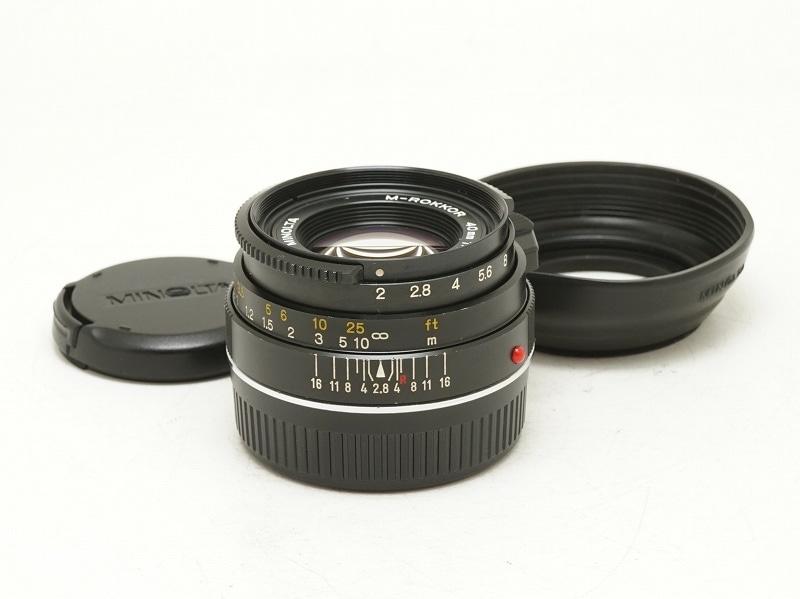 MINOLTA(ミノルタ) M-ROKKOR 40mm F2 (CLE) (NJ-7805) | 【中古