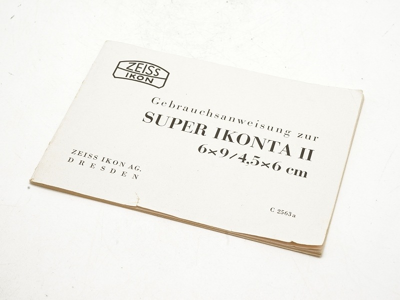ZEISS IKON��SUPER IKONTA II��6��9/4.5��6cm  (�ɥ��ĸ�)�� �谷������(TO-0710)�ڥ쥿���ѥå��饤��ȯ������/����������ô��
