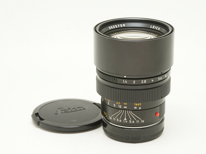 Leica(ライカ) SUMMILUX-M 75mm F1.4 (6bit) 352万台 (NL-5221
