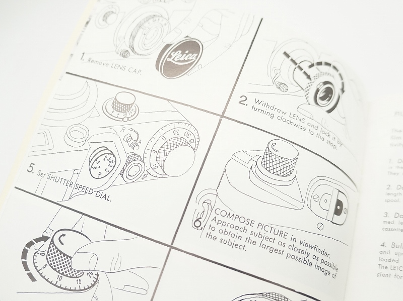 Leica(�饤��)��INSTRUCTIONS for the use of the Leica Camera Models c,f&g (�Ѹ�) (TO-0847)�ڥ쥿���ѥå��饤��ȯ������/����������ô��