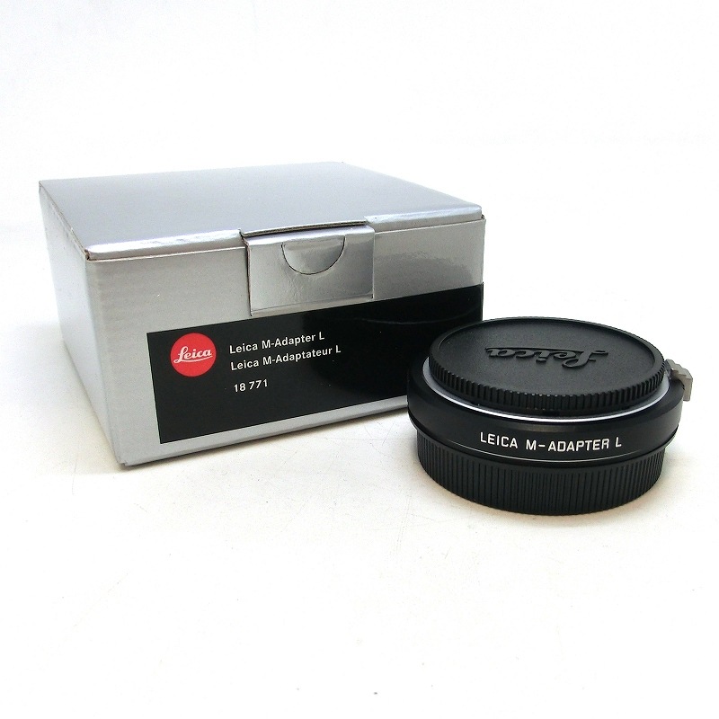 LEICA - Leica M-Adapter L 18771  ライカ Leica M-Adapter L Black