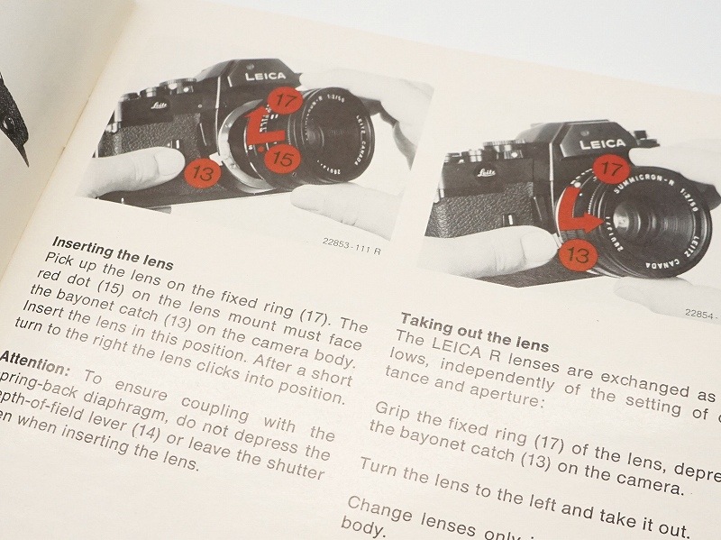 LEICA(�饤��)�� R3���谷������(�Ѹ�)��(TO-0828)�ڥ쥿���ѥå��饤��ȯ������/����������ô��