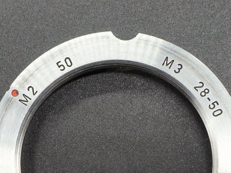 Leica(�饤��)���Х�ͥåȥ�󥰡�50��<br>ɽ����M2 50�� ��M3 28-50�ס�LEITZ WETZLAR GERMANY DBP��(0NAC-5176)