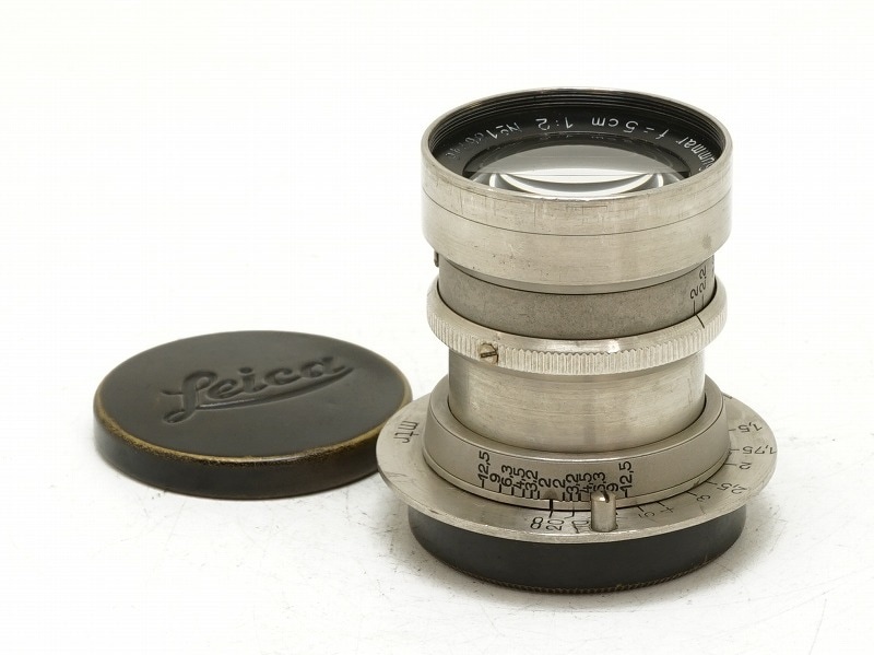 委託】Leica(ライカ) Summar-L 50mm F2 (ヒョットコ) 18万台 (NI-4228  