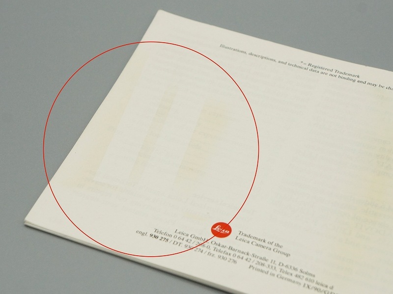 LEICA(�饤��)��M6���谷������(�Ѹ�)��(TO-0855)�ڥ쥿���ѥå��饤��ȯ������/����������ô��
