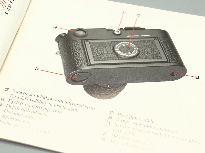 LEICA(�饤��)��M6���谷������(�Ѹ�)��(TO-0855)�ڥ쥿���ѥå��饤��ȯ������/����������ô��