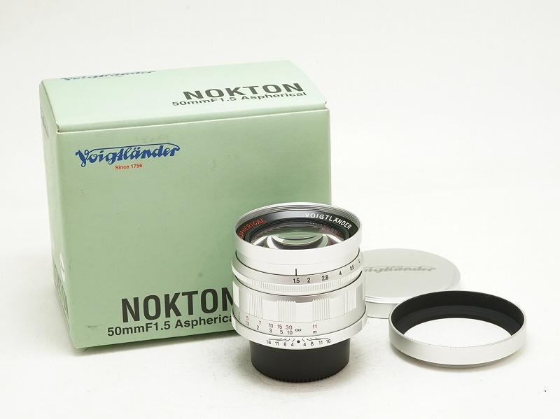 美品 希少】Voigtlander プロミネントNokton 50mm1.5