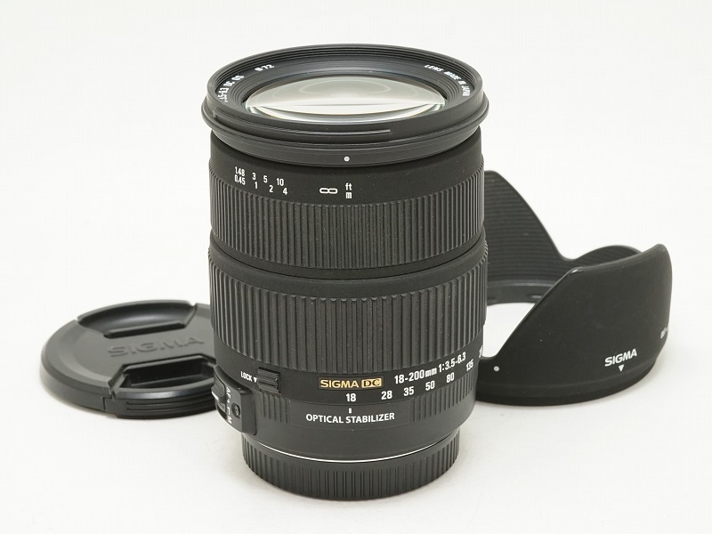 SIGMA(������)��18-200mm F3.5-6.3 DC OS (����Υ�EF�ޥ����)��(0NAC-4836)