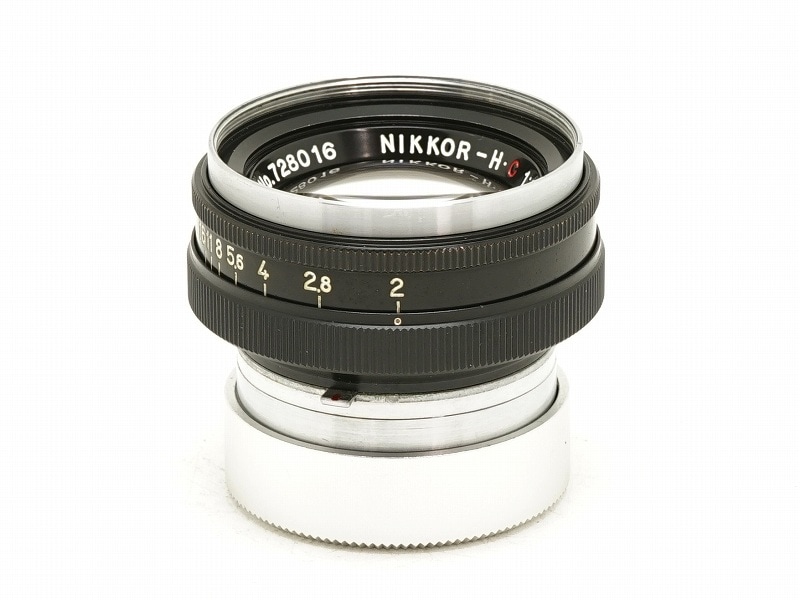 Nikon(�˥���)��NIKKOR-H��C 50mm F2 �֥�å� (S�ޥ����)��(NJ-7854)
