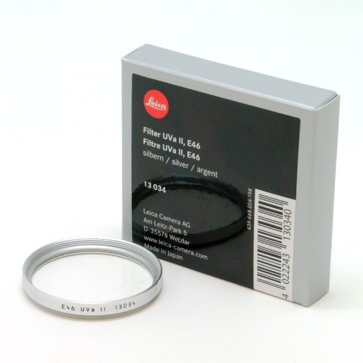 フィルター E46 UVaII シルバー LEICA(ライカ) (13034) | 【新品