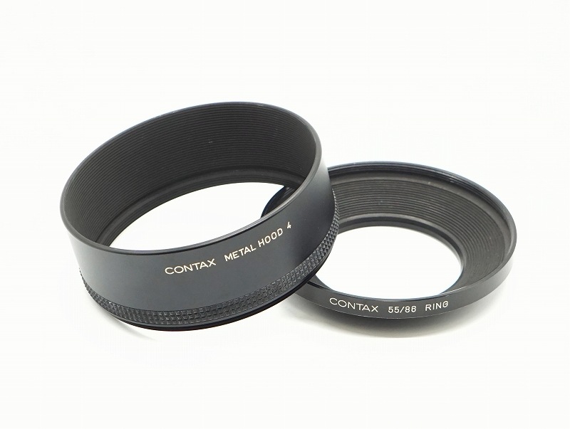 CONTAX(���󥿥å���) METAL HOOD 4 + 55/86 RING ���å� (0NAC-4569)