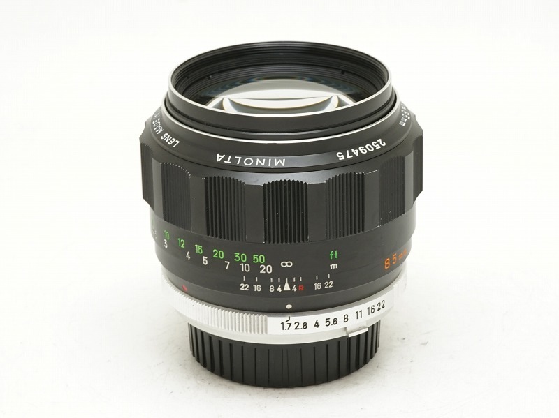 MINOLTA(�ߥΥ륿)��MC ROKKOR-PF 85mm F1.7��(NJ-6982)