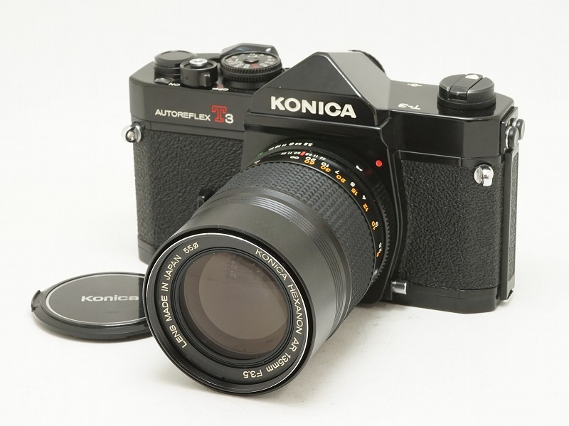 委託】Konica(コニカ) AUTOREFLEX T3 ブラック 135/3.5付 (NI-4385