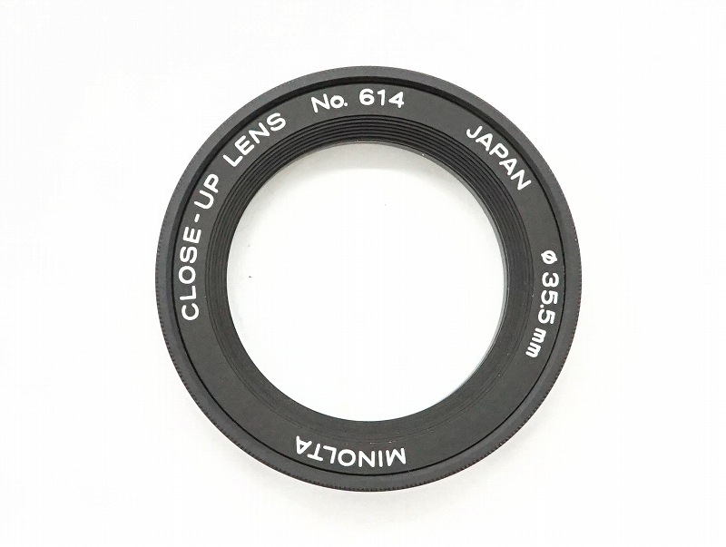 MINOLTA(�ߥΥ륿)��SPOTMETER��F�ѡ�CLOSE-UP LENS��No.614��35.5mm��(0NAC-3045)