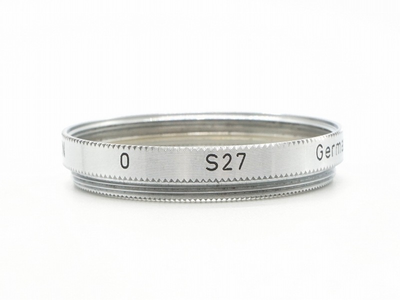 ZEISS IKON(�ĥ�����������)��S27  UV  �ե��륿�������ȡ�(0NAC-4611)