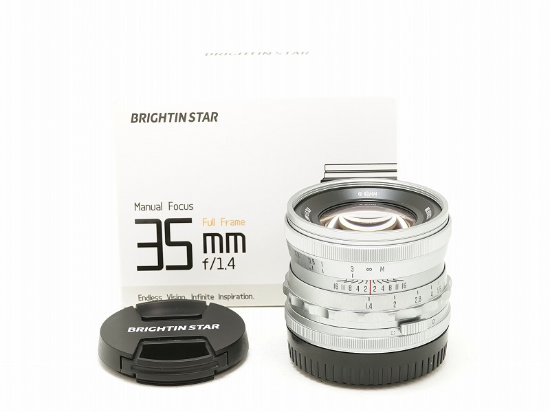 BRIGHTIN STAR(�֥饤�ƥ��󥹥���)��MF 35mm F1.4 ����С� (�ե�X�ޥ����)��(NJ-7860)