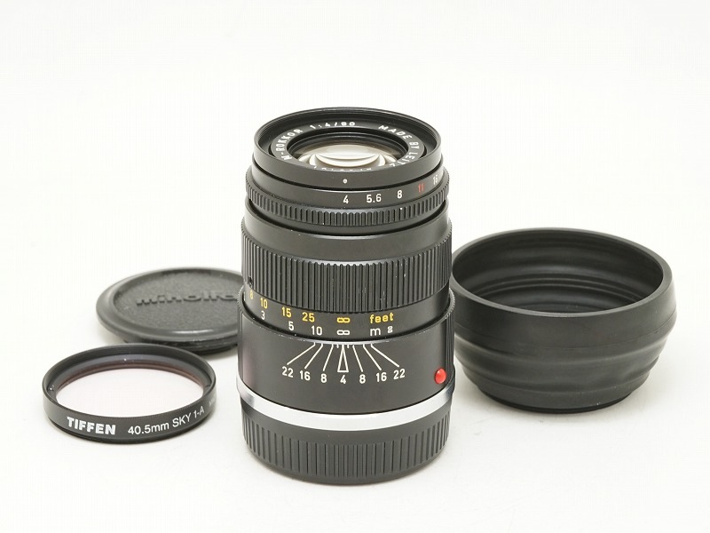 �ڰ�����MINOLTA(�ߥΥ륿)��M-ROKKOR 90mm F4 (CL)��(NI-4313)
