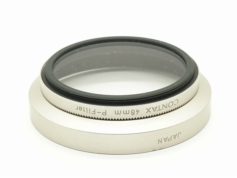 CONTAX(���󥿥å���) G���꡼����Biogon T* 28/2.8 G��Planer T* 35/2 G(46mm��)�ѥ�󥺥ա��� ��GG-1���46mm P-Filter ���å� (0NAC-4074)