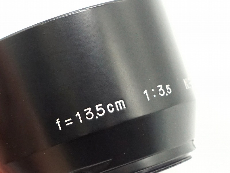 NIPPON KOGAKU JAPAN(���ܸ���)���˥���S 13.5cm F3.5�ѥ᥿��ա��ɡ� (43mm��)��(0NAC-4842)