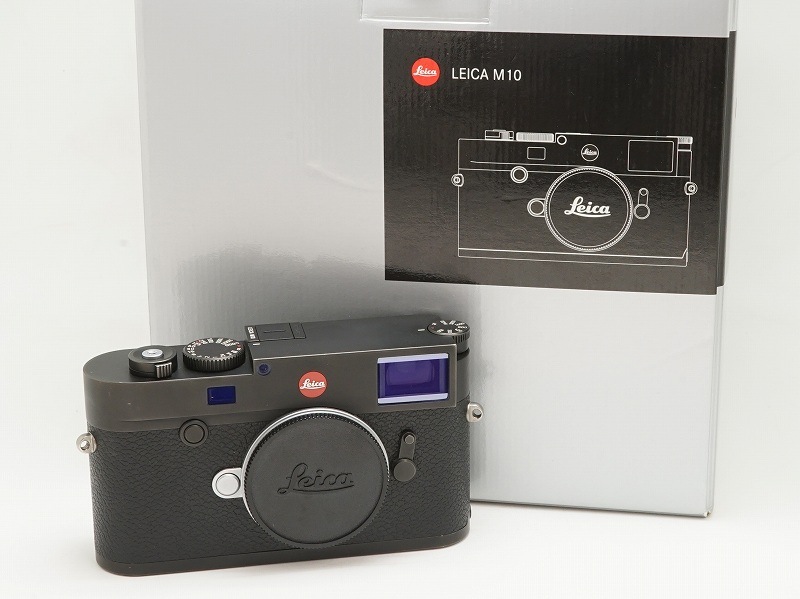 LEICA M10 ブラッククローム シャッター4,800回 ぶっきらぼうな