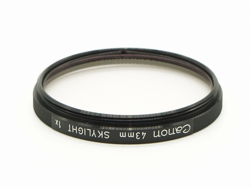 Canon(����Υ�)���ե��륿����43mm SKYLIGHT���֥�å���(0NAC-4320)