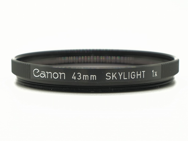 Canon(����Υ�)���ե��륿����43mm SKYLIGHT���֥�å���(0NAC-4320)