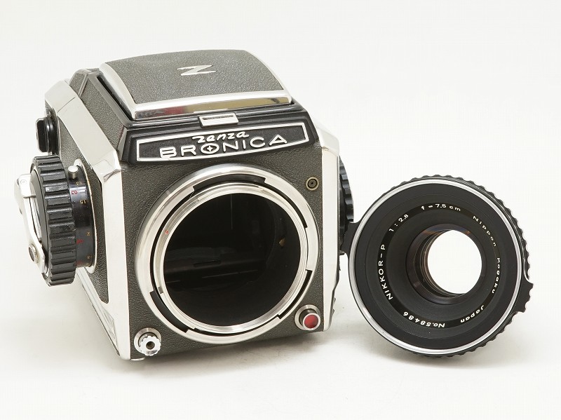 �ڰ�����BRONICA(�֥��˥�)��ZENZA BRONICA S��75/2.8�ա�(NI-4339)
